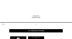 Desktop Screenshot of magichoroscope.com
